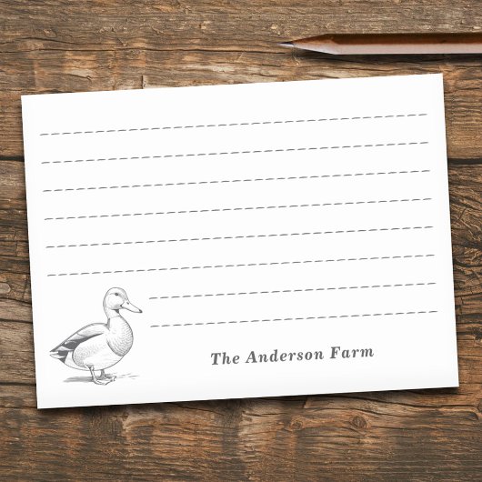 Boerderijen eend post-it® notes