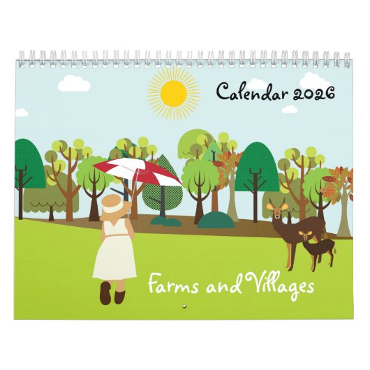 Boerderijen en Dorpen Kalender (Hoes)