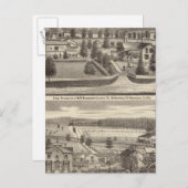 Boerderijen en ingezetenschap van WR Blodgett & GC Briefkaart (Voorkant / Achterkant)