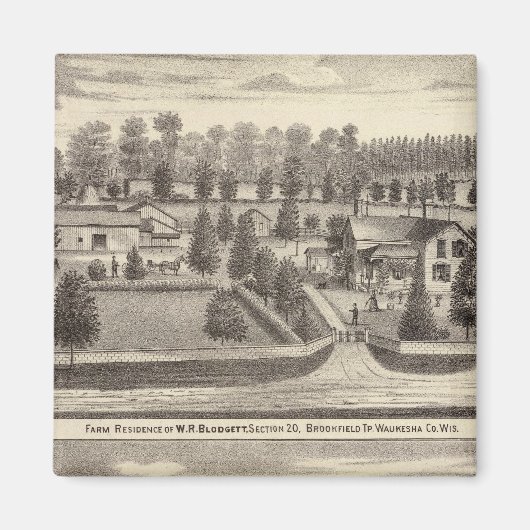 Boerderijen en ingezetenschap van WR Blodgett & GC Magneet (Voorkant)