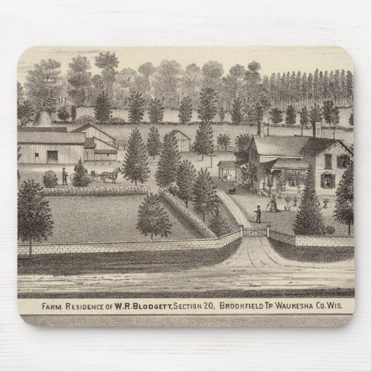 Boerderijen en ingezetenschap van WR Blodgett & GC Muismat (Voorkant)