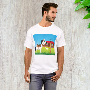Boerderijen huisdieren t-shirt