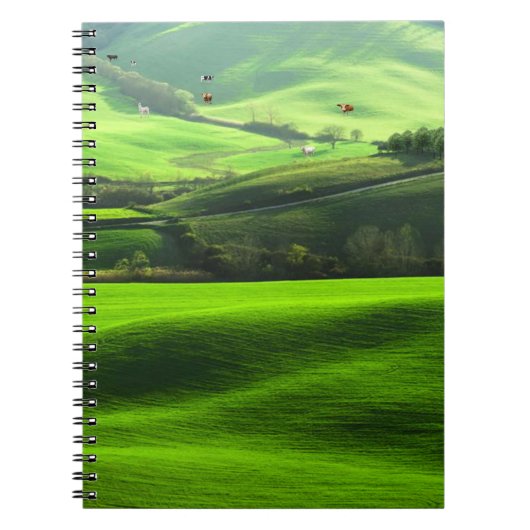 Boerderijen in Dell Notitieboek (Voorkant)