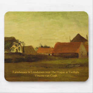 Boerderijen in Loosduinen bij Den Haag... Muismat