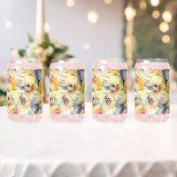 Boerderijen kippen. Waterverf Chicken