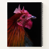 Boerderijen | Rooster Head Shot Notitieboek (Achterkant)