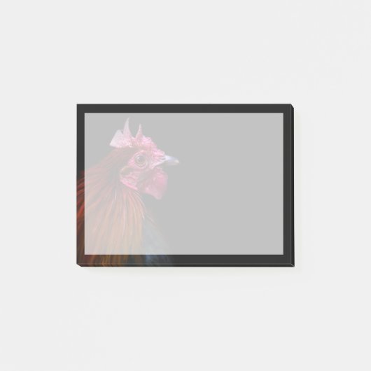 Boerderijen | Rooster Head Shot Post-it® Notes (Voorkant)