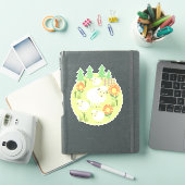 Boerderijen schaap op maat gesneden vinylSticker Sticker (iPad Cover)
