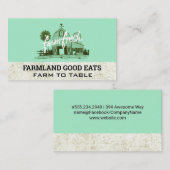 Boerderijen schuur | zelfgekweekt visitekaartje (Voorkant / Achterkant)