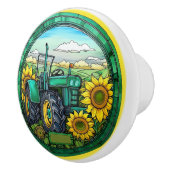 Boerderijen trekkerladeknoppen keramische knop (Rechts)