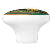 Boerderijen trekkerladeknoppen keramische knop (Zijkant)