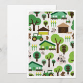 Boerderijen trekkers kaart (Voorkant / Achterkant)