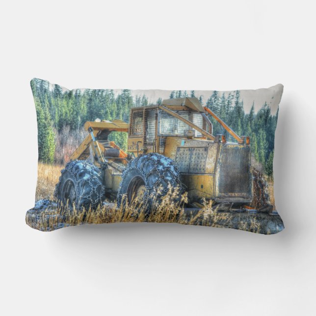 Boerderijen, trekkers, rugleuningen, Boerderijen Kussen (Voorkant)