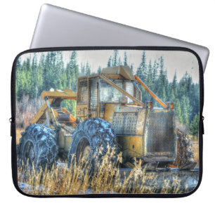Boerderijen, trekkers, rugleuningen, Boerderijen Laptop Sleeve