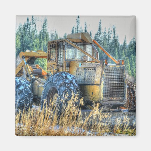 Boerderijen, trekkers, rugleuningen, Boerderijen Magneet (Voorkant)