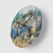 Boerderijen, trekkers, rugleuningen, Boerderijen Ronde Klok (Hoek)