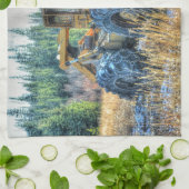 Boerderijen, trekkers, rugleuningen, Boerderijen Theedoek (Gevouwen)