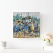 Boerderijen, trekkers, rugleuningen, Boerderijen Vierkante Klok (Huis)