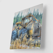 Boerderijen, trekkers, rugleuningen, Boerderijen Vierkante Klok (Hoek)