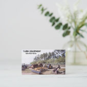  Boerderijen trekkeruitrusting Visitekaartje (Staand voorkant)