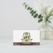 boerderijen van noten, landbouw, boomgaard visitekaartje (Staand voorkant)