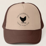 boerderijen verse eieren trucker pet<br><div class="desc">Upgrade uw huisstead of familieboerderij met deze prachtige  eierkartonsticker die de koffievlek omcirkelt met kippenafbeelding. Pas uw eigen familienaam aan en controleer onze winkel voor meer objecten uit dit collectie en kies tussen verschillende kleuren die aan uw behoeften beantwoorden.</div>