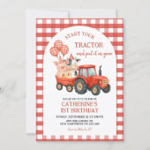 Boerderijfeest Eerste Verjaardag Uitnodiging (Voorkant)