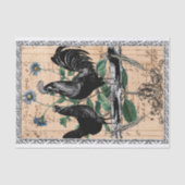  boerderijhaan tissuepapier (Voorkant)