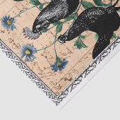  boerderijhaan tissuepapier (Detail)