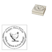 Boerderijkip | Gepersonaliseerde Eierstempel van R Rubberstempel (Gestempeld)