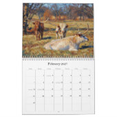 Boerderijkoeien in Kunstkalender Kalender (Feb 2027)