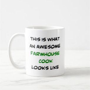 boerderijkok, geweldige koffiemok