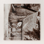 Boerderijleven Antieke Schuur Legpuzzel (Horizontaal)