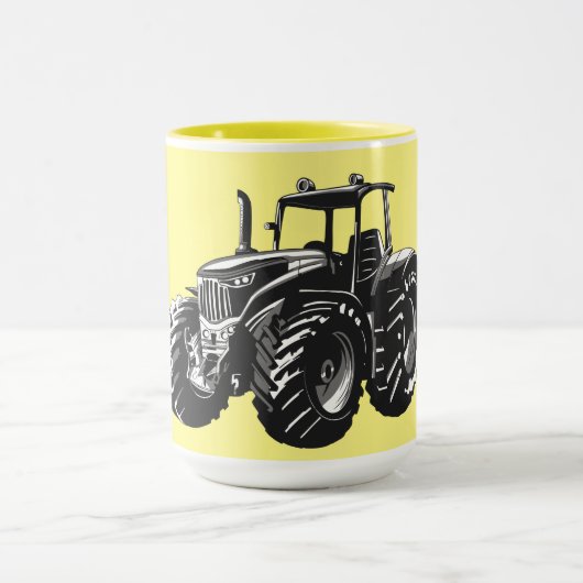 Boerderijtractor Perfecte Boerenmachine Ontwerp Mok (Midden)