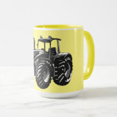 Boerderijtractor Perfecte Boerenmachine Ontwerp Mok (Voorkant rechts)
