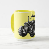 Boerderijtractor Perfecte Boerenmachine Ontwerp Mok (Voorkant links)