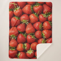 Boerderijverse veld met aardbeien