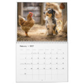 Boerderijvrienden – Dieren die Samenleven Kalender (Feb 2027)
