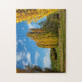 Boerderijweide met schapen legpuzzel (Verticaal)