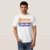 Boere Vryheid T-shirt (Voorkant volledig)
