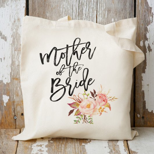 Boeremeisjesbloemen bruidsmoeder tote bag