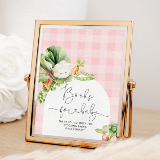 Boeren brengen lokaal geteelde roze Boeken voor ba Poster