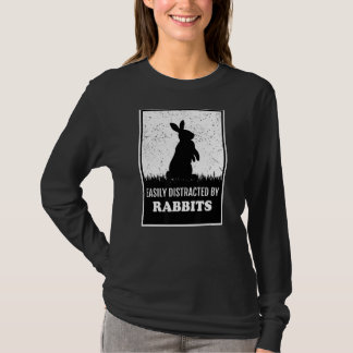 Boeren Bunny Rabbit gemakkelijk verstoord door kon T-shirt