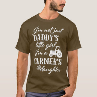 Boeren Dochter T Shirt Daddys Klein Meisje