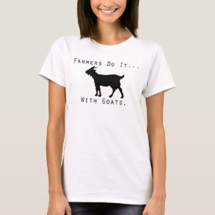 Boeren doen het... met geiten. t-shirt