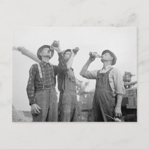 Boeren drinken bier, 1941 briefkaart