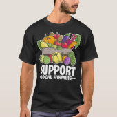 Boeren en groenten produceren Shirt (Voorkant)