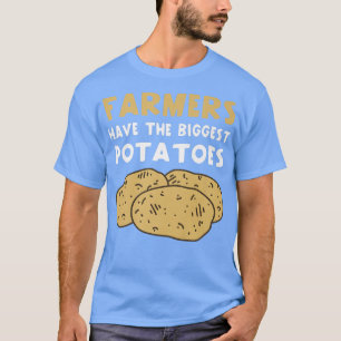 Boeren hebben de grootste aardappelen die kleding t-shirt