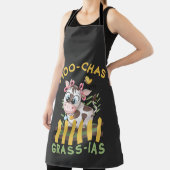 Boeren Heifer Koe Boerderij Meisje Moo-chas Grass- Schort (Insitu)