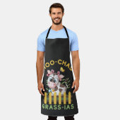 Boeren Heifer Koe Boerderij Meisje Moo-chas Grass- Schort (Gedragen)